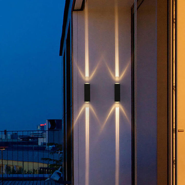 Minimalist Rectangular Aluminum LED Outdoor Wall Light