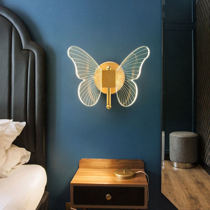 Nordic Butterfly Acrylic LED Wall Sconce