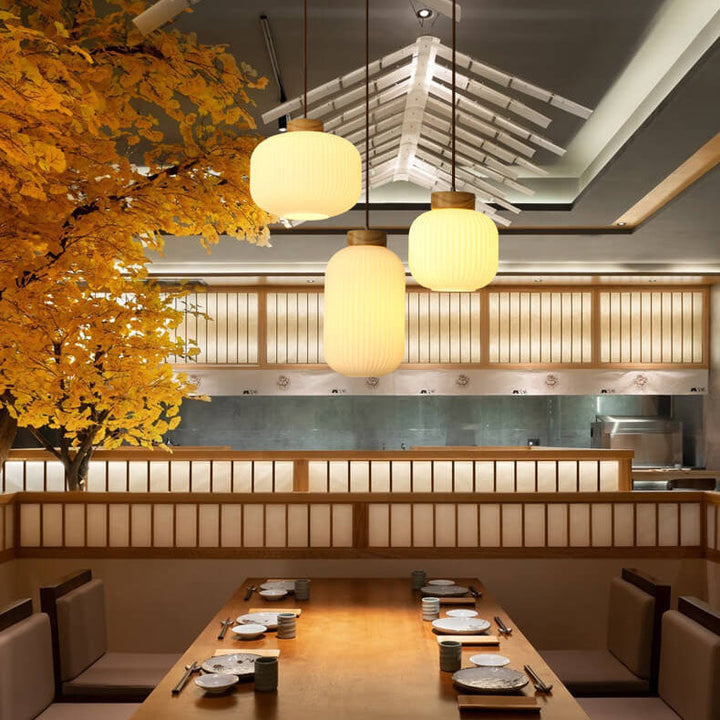 Retro Glass Pendant Light
