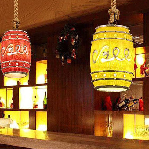 Vintage Resin Pendant Light