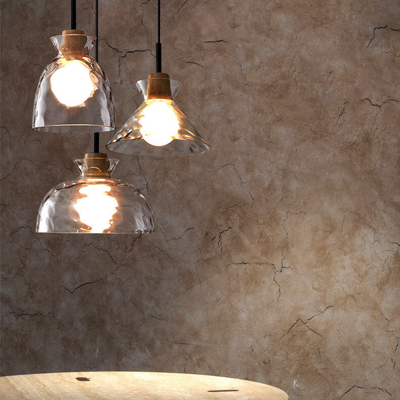 Minimalist Glass Pendant Light