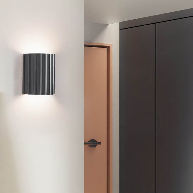 Cylinder Resin Wall Sconce