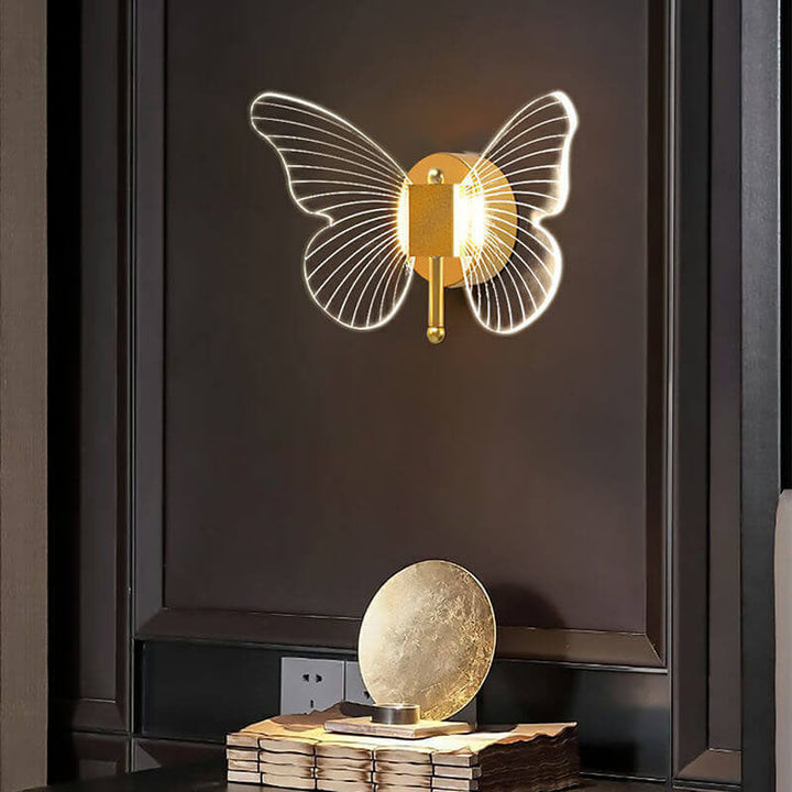 Nordic Butterfly Acrylic LED Wall Sconce