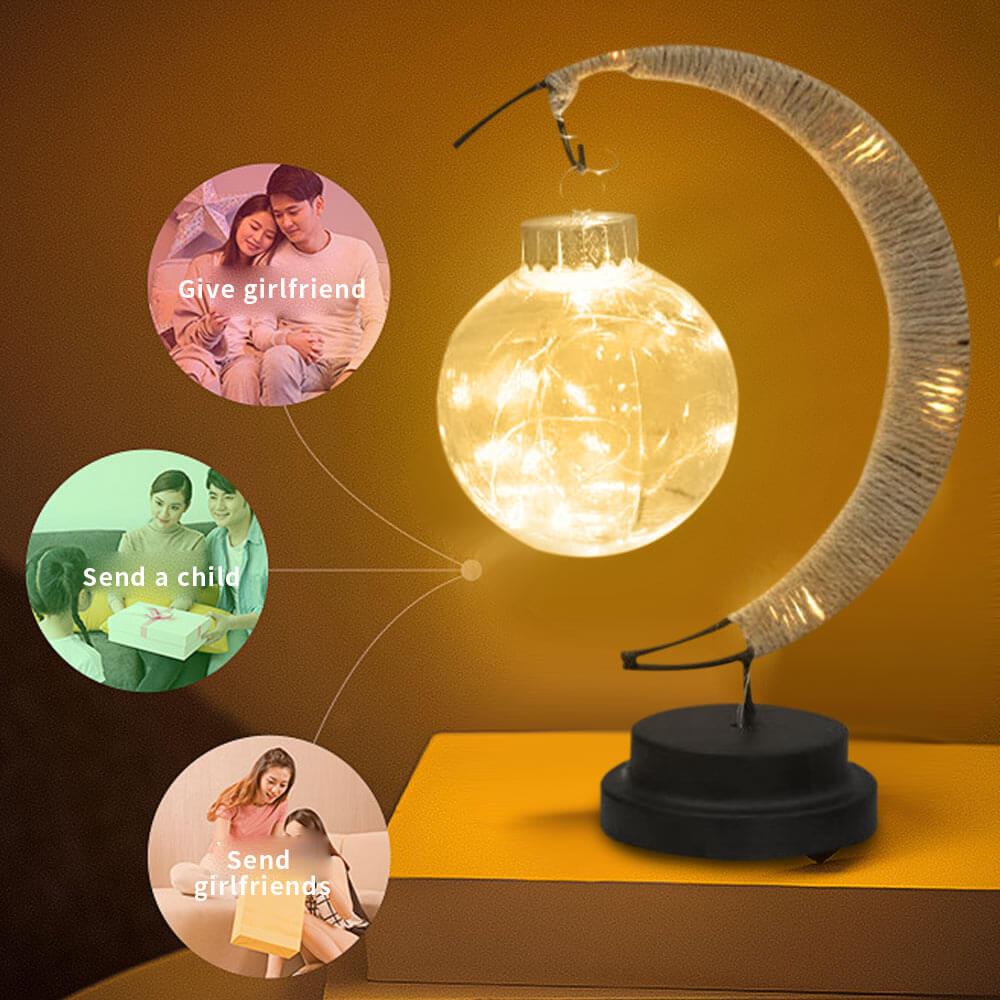 Wishing Ball Moon LED Table Lamp