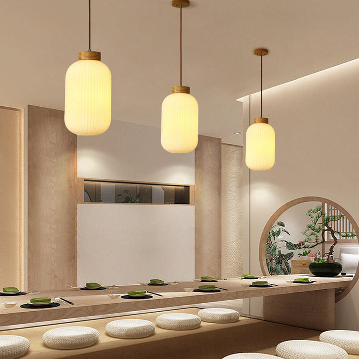 Retro Glass Pendant Light