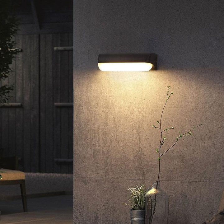 Retro Cylinder 2-Light Waterproof LED Wall Sconce