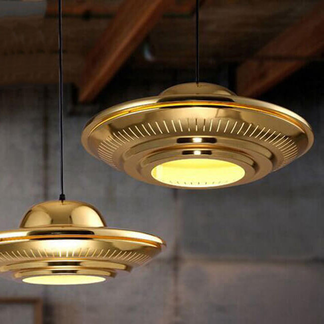 Industrial Iron Pendant Light Vintage
