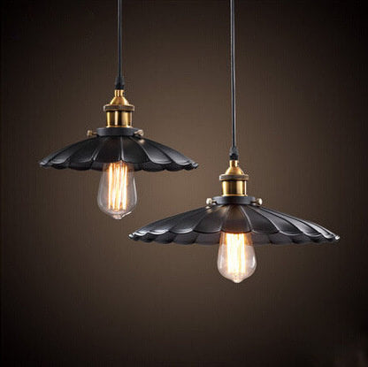 Vintage Industrial Iron Pendant Light