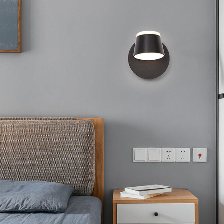 Nordic Cylinder 3-Light Rotatable LED Wall Sconce