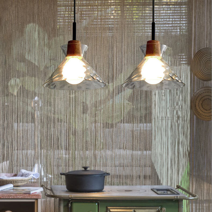 Minimalist Glass Pendant Light