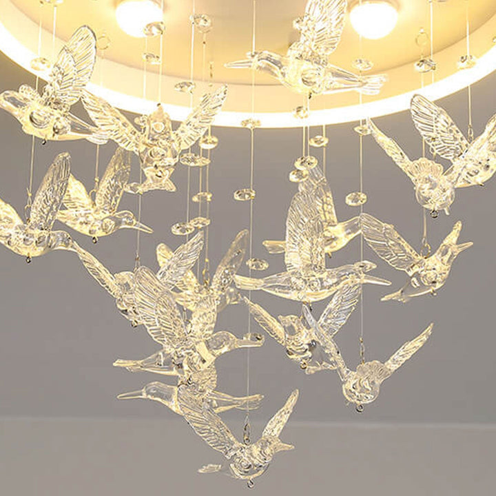 Modern Round LED Flush Mount Ceiling Light