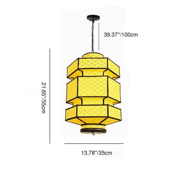 Retro Iron Pendant Light