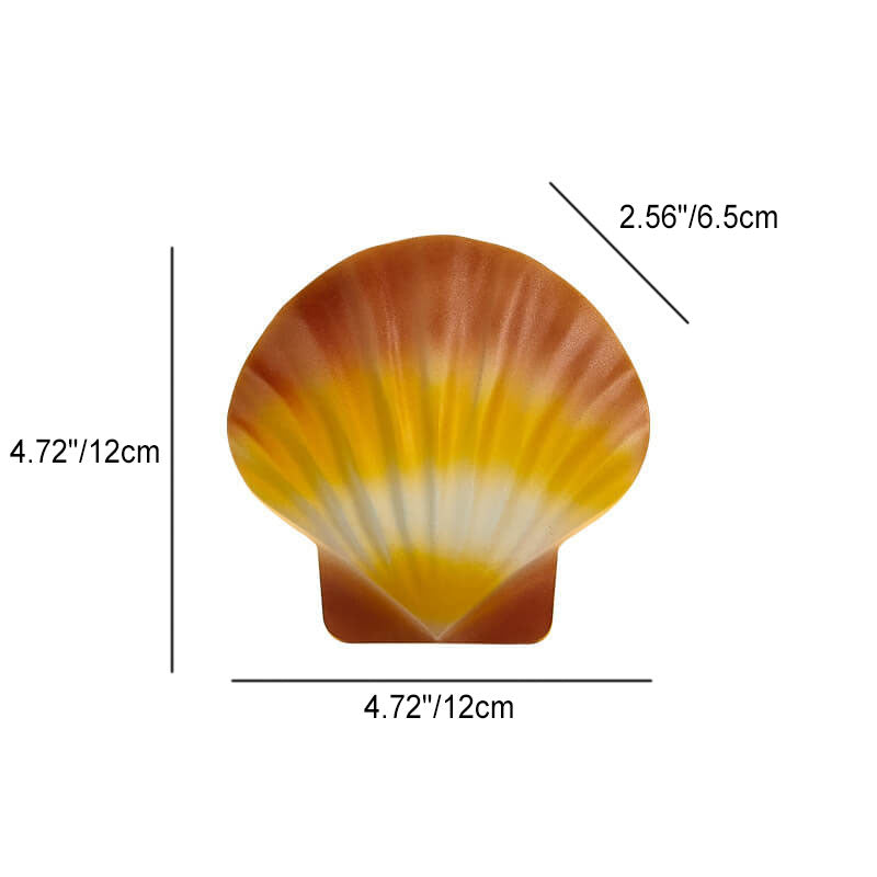 Contemporary Creative Shell Design Aluminum LED Waterproof Wall Sconce Lamp