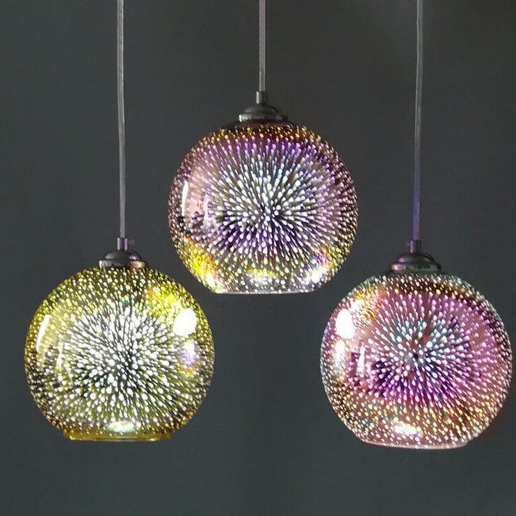 Modern Dome Glass Pendant Light