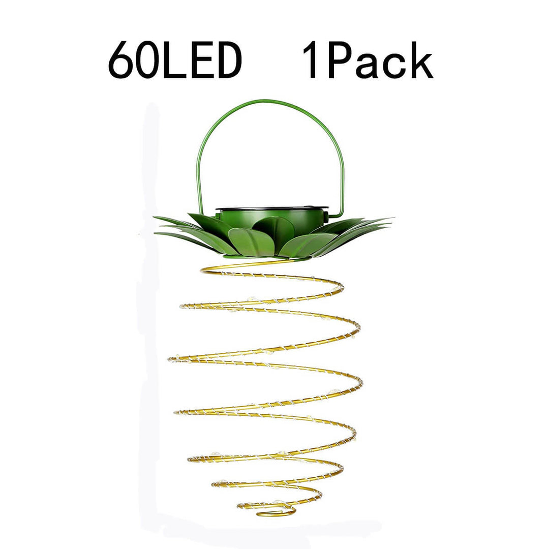 Lantern Copper Waterproof LED Garden Light