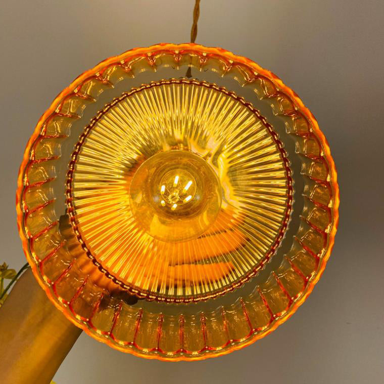 Nordic Dome Brass Pendant Light