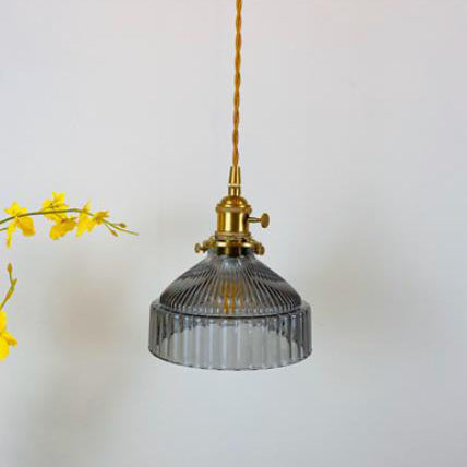 Nordic Dome Brass Pendant Light