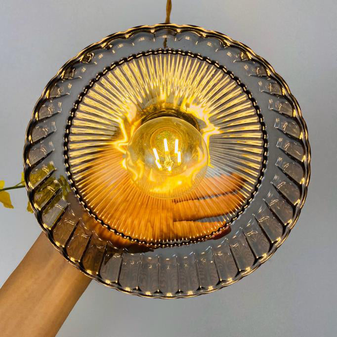 Nordic Dome Brass Pendant Light
