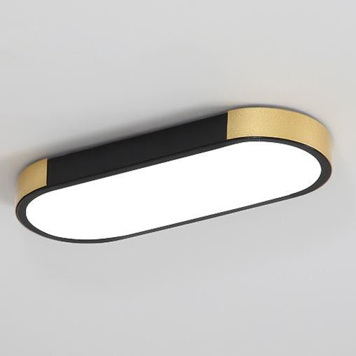 Minimalist Rectangular LED Flush Mount Ceiling Light