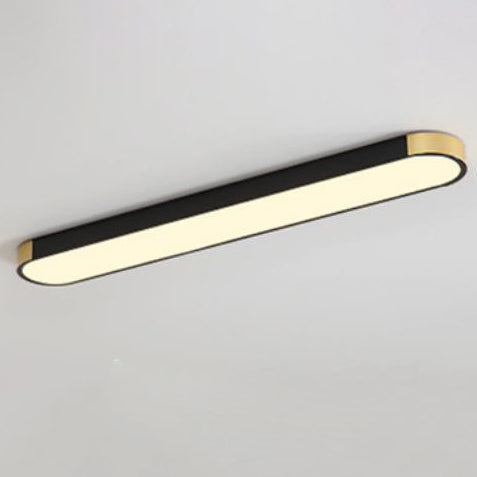 Minimalist Rectangular LED Flush Mount Ceiling Light
