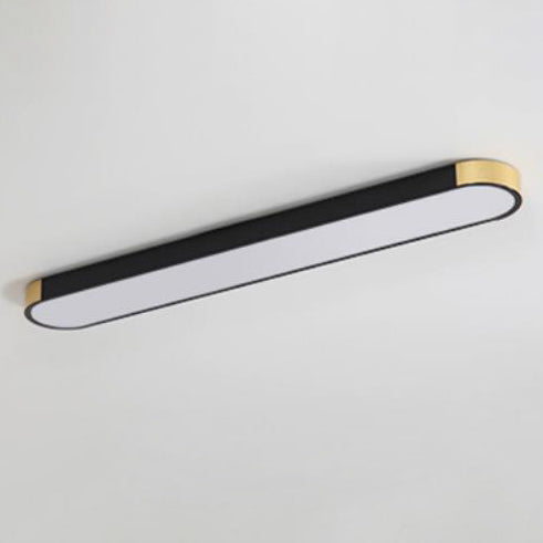 Minimalist Rectangular LED Flush Mount Ceiling Light