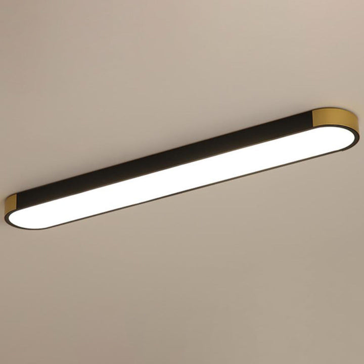 Minimalist Rectangular LED Flush Mount Ceiling Light