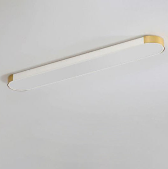 Minimalist Rectangular LED Flush Mount Ceiling Light