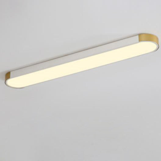 Minimalist Rectangular LED Flush Mount Ceiling Light