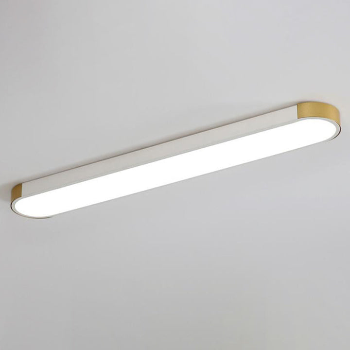 Minimalist Rectangular LED Flush Mount Ceiling Light