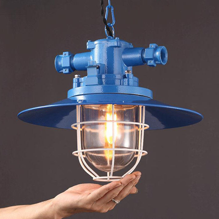 Industrial Iron Pendant Light