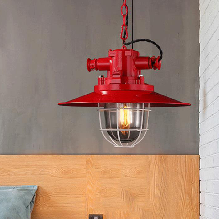 Industrial Iron Pendant Light