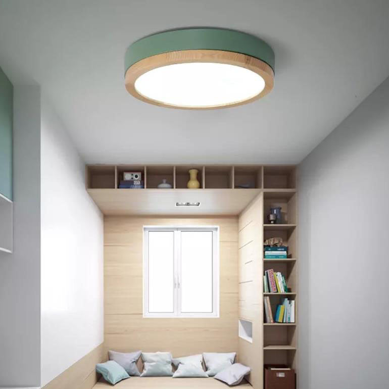 Simple Round Acrylic LED Flush Mount Ceiling Light