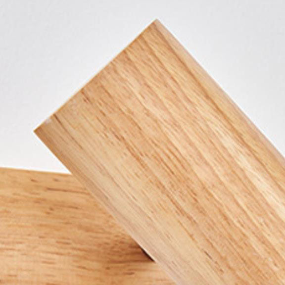 Minimalist Solid Wood 4-Light Track Light