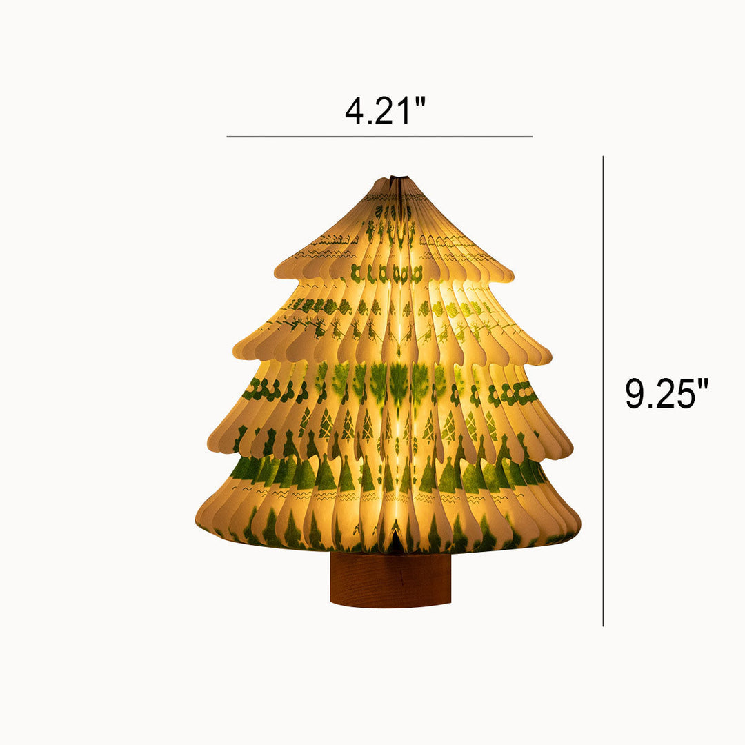 Foldable Christmas Tree Night Light