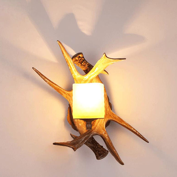 Retro Modern Glass Wall Sconce