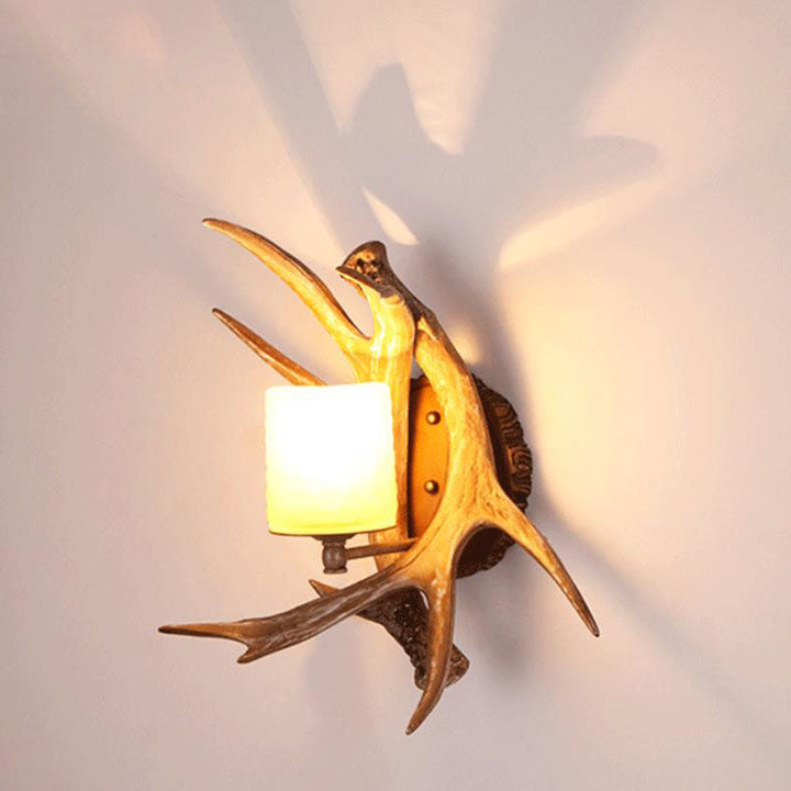 Retro Modern Glass Wall Sconce
