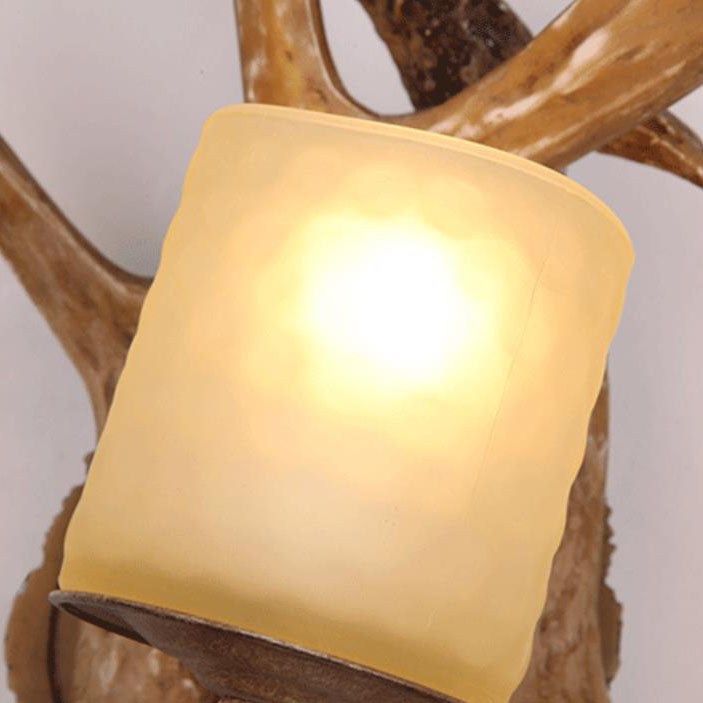 Retro Modern Glass Wall Sconce