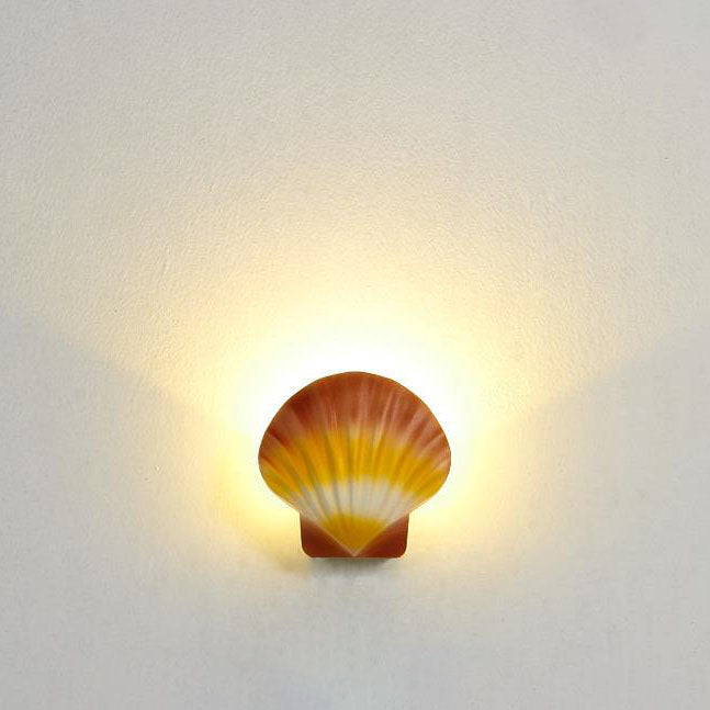 Contemporary Creative Shell Design Aluminum LED Waterproof Wall Sconce Lamp