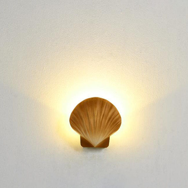 Contemporary Creative Shell Design Aluminum LED Waterproof Wall Sconce Lamp