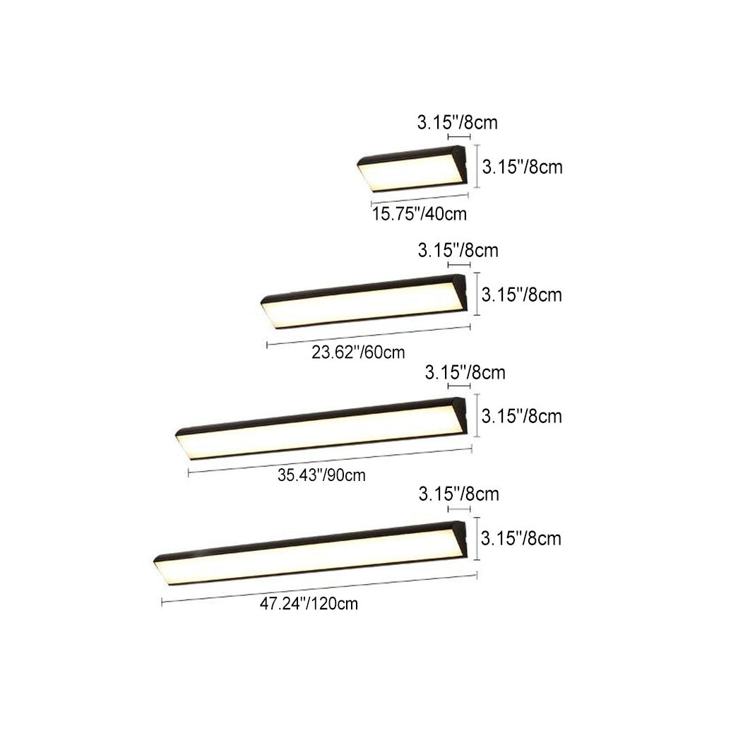 Minimalist Aluminum Waterproof LED Wall Sconce