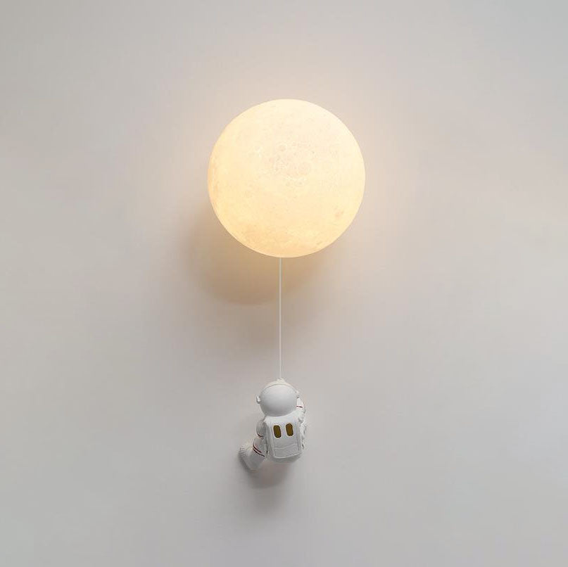 Orb Contemporary Resin Wall Sconce