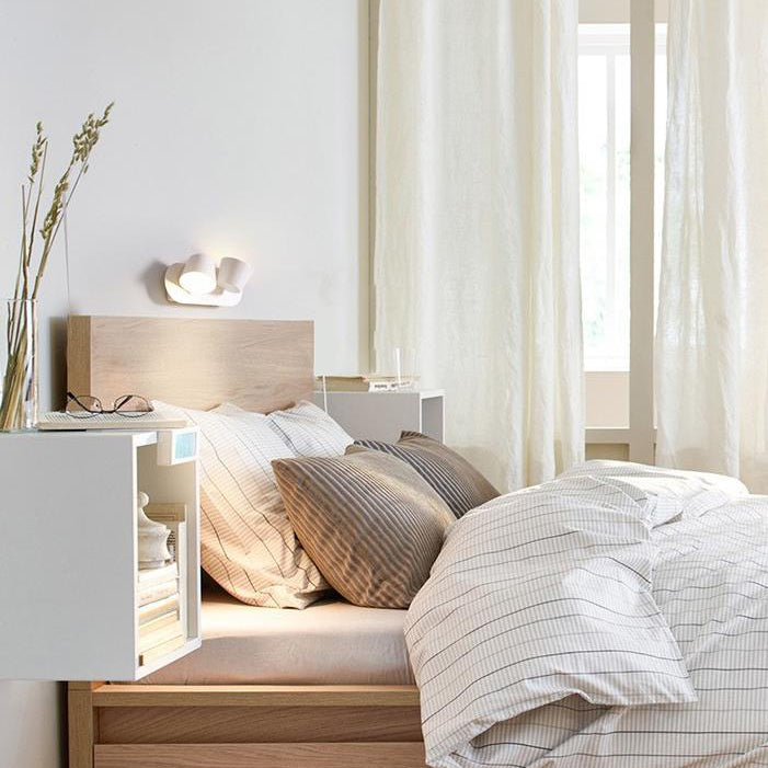 Minimalist Dome Aluminum Rotatable LED Reading Wall Light