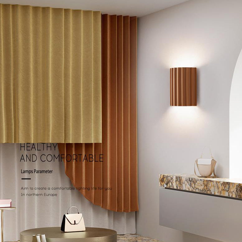 Nordic Column Resin 2-Light Wall Sconce