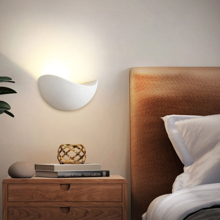 Minimalist Moon Aluminum LED Wall Sconce