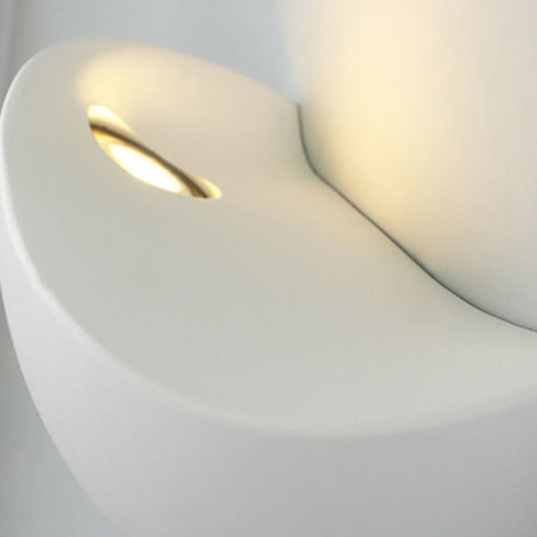 Minimalist Moon Aluminum LED Wall Sconce