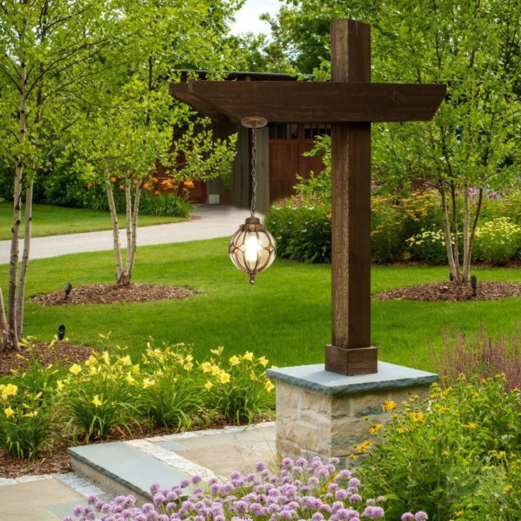 Traditional Aluminum Waterproof Pendant Light