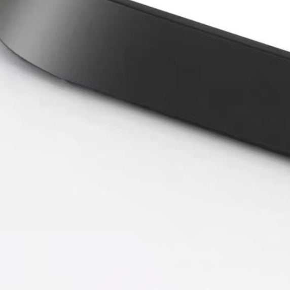 Elliptical Minimalist Acrylic LED Flush Mount Ceiling Light