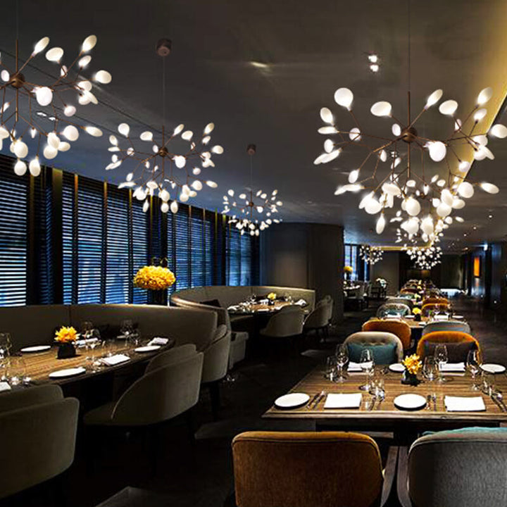 Modern Metal 36-Light LED Chandelier