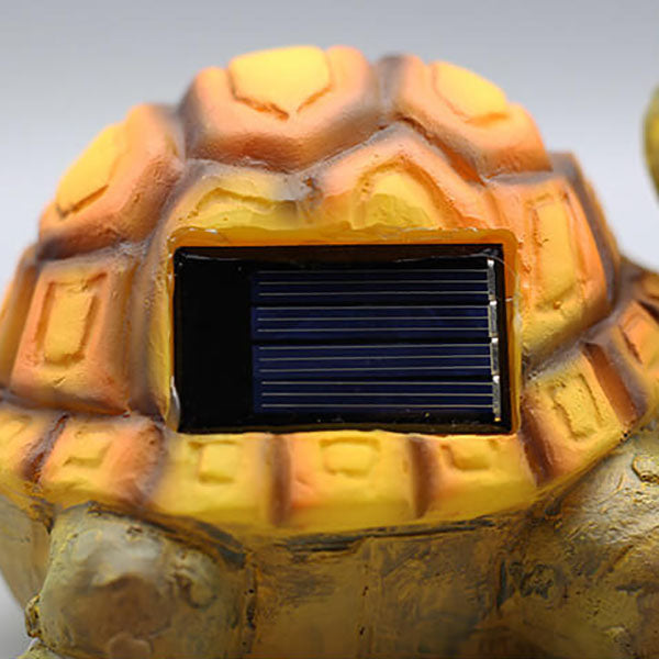 Contemporary Creative Resin Solar Animal Shape Waterproof LED Garden Lawn Landscape Light for Garden