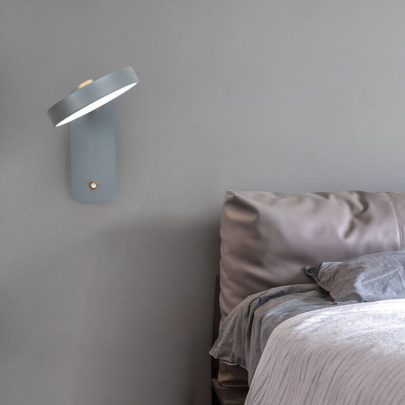 Nordic Round Rotatable LED Reading Wall Light